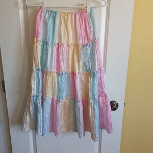 Girls Kayci Rainbow skirt Size Large